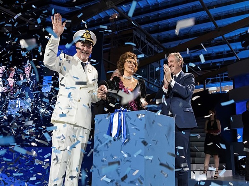 MSC Cruceros bautiza su barco más innovador