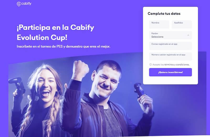 A pocos días de iniciar el torneo virtual PES "Cabify Evolution" en Perú
