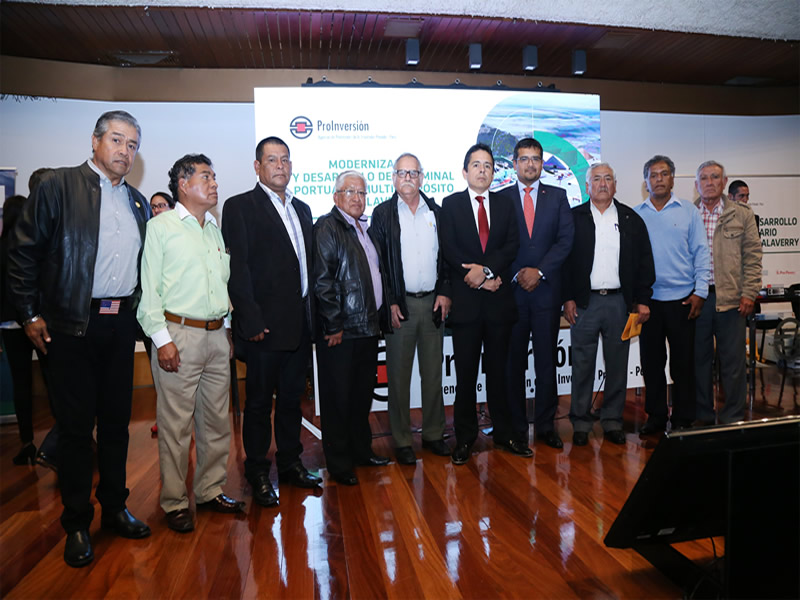 Anuncian Inversión millonaria en el Puerto de Salaverry