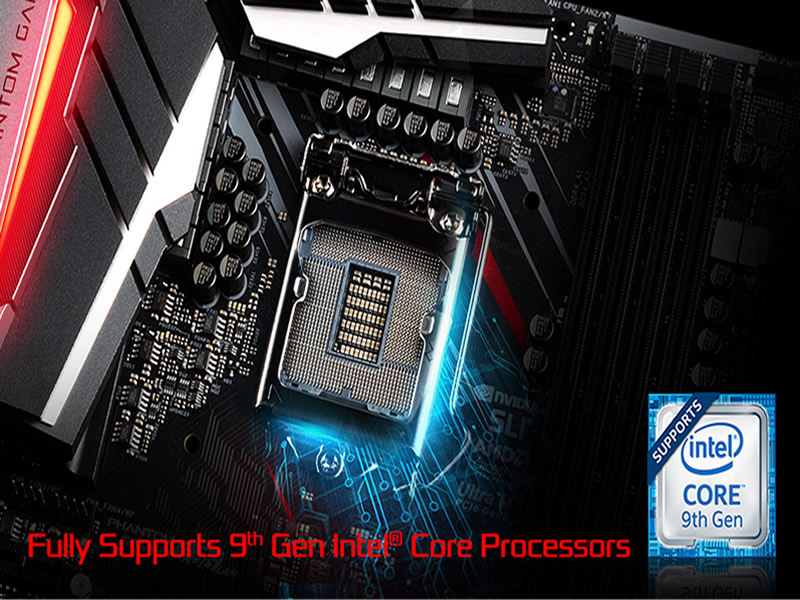 ASRock presenta los Motherboards Intel Z390 junto a la serie Phantom Gaming