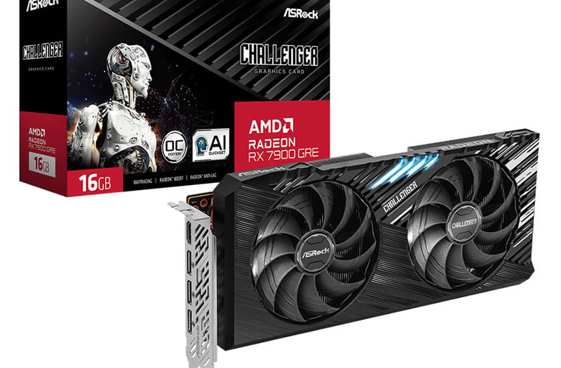 ASRock presenta sus placas de video AMD Radeon RX 7900 GRE