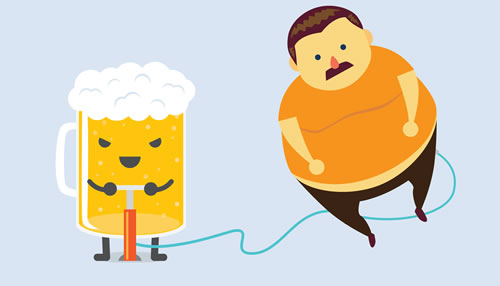 Barriga cervecera, ¿Mito o realidad?