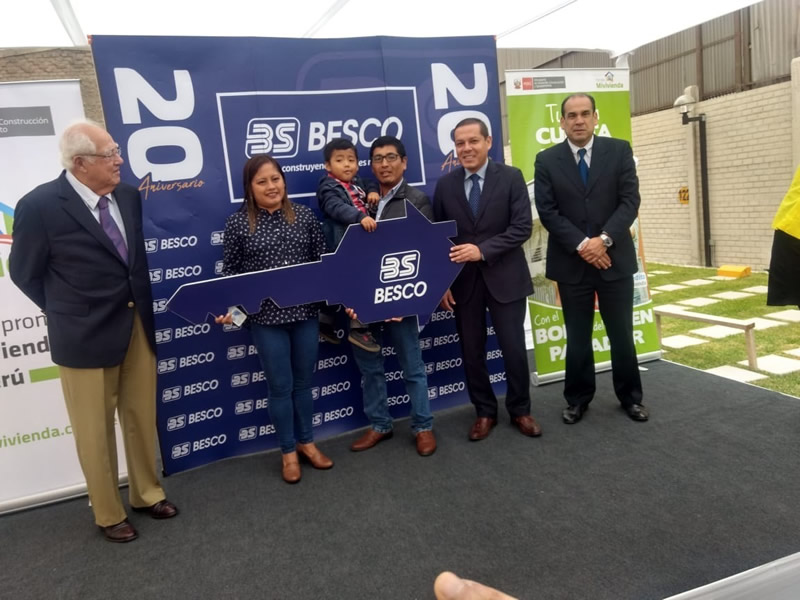 Besco hace la entrega número 10,000 de departamentos