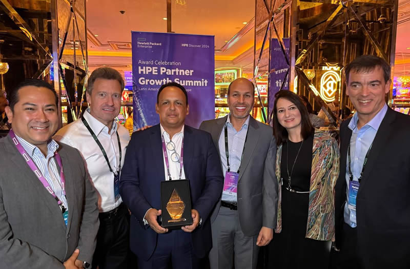 CANVIA gana el premio ”HPE Service Provider of the Year 2024”