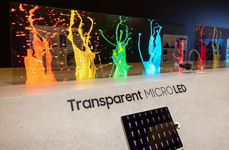 CES 2024: Samsung presenta pantalla micro led transparente, promete cambiar la  experiencia visual