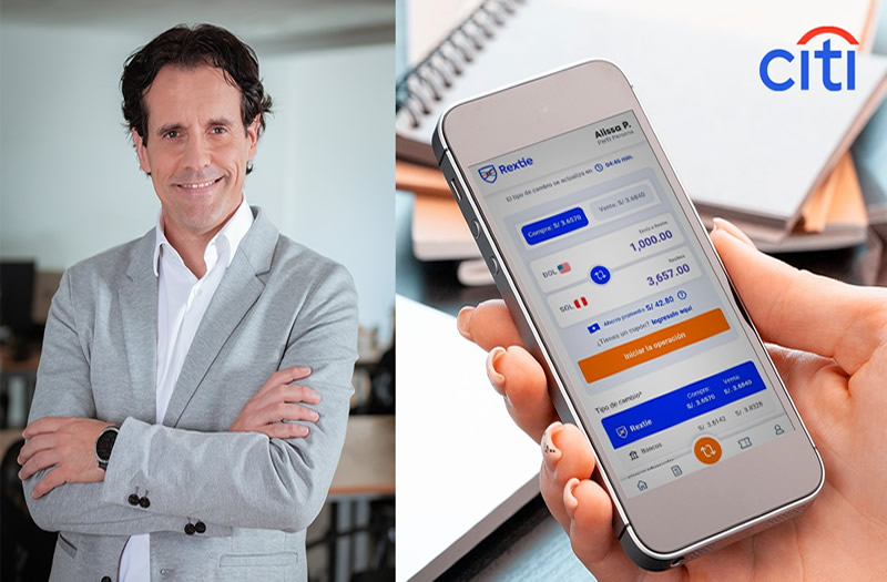 Citi apuesta por Rextie, la fintech peruana de cambio de divisas