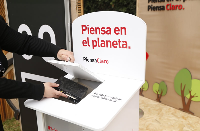 Claro: Más de 2000 toneladas de residuos electrónicos en 14 años