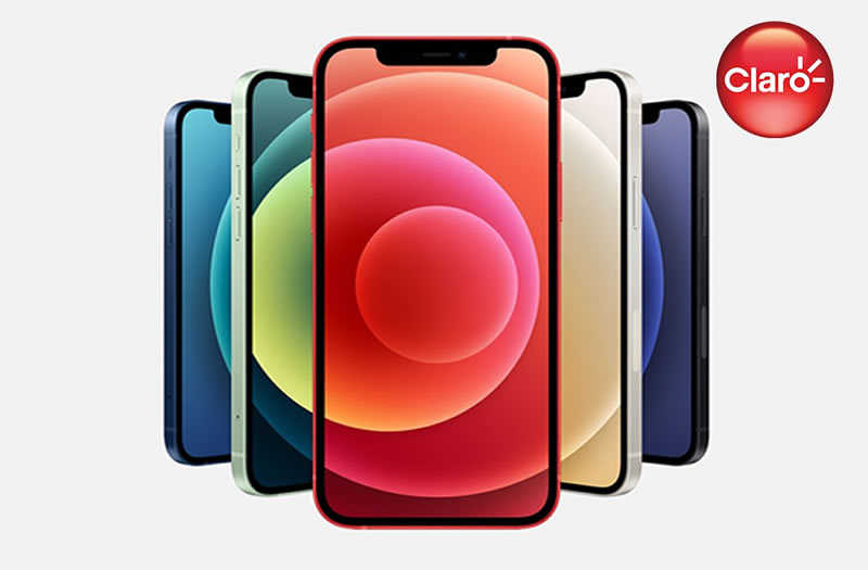 Claro propone que accedan a su red 5G desde los  iPhone 12