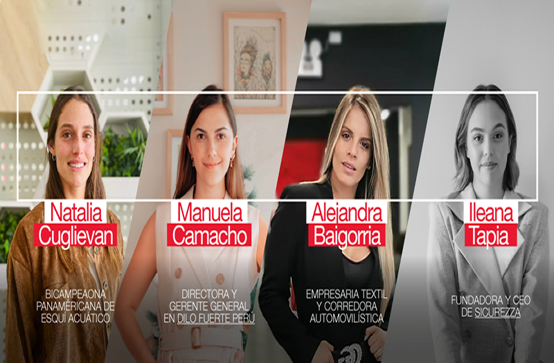 Conversatorio reúne a emprendedoras y deportistas en el Día Internacional de la Mujer