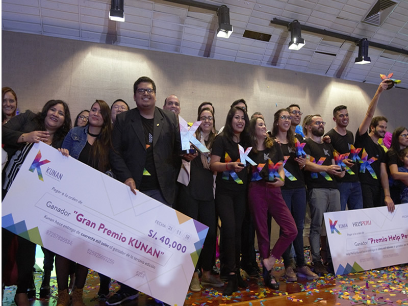 “Desafío KUNAN 2018” tuvo como ganador a “PIXED PERÚ”