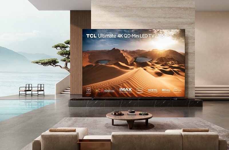 Disponible en Perú el televisor TCL X955 de 115 pulgadas
