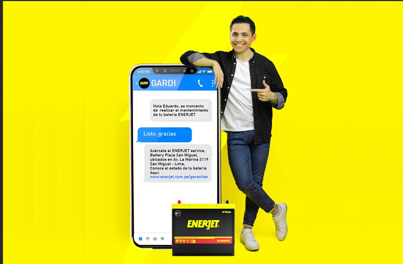 ENERJET lanza la primera batería con sistema inteligente