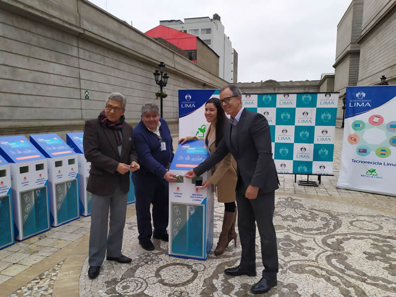Entel y la Municipalidad de Lima unen esfuerzos a favor del reciclaje de residuos electrónicos