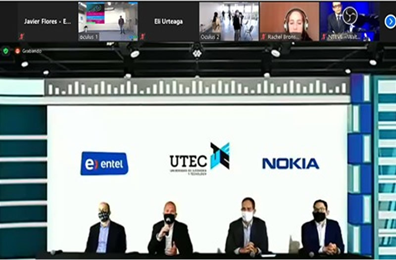 Entel, Nokia y UTEC se unen para brindar educación con realidad virtual con 5G