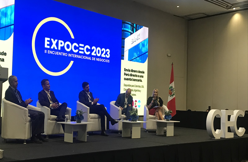En la EXPOCEC 2023: El comercio bilateral entre Perú y Colombia ha crecido un 50% en los últimos 5 años