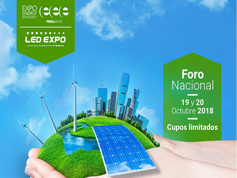Foro analizará la energía renovable y eficiente para el desarrollo del Perú y América Latina