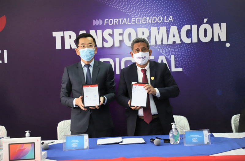 Gobierno Regional de Cajamarca y Huawei en alianza por la transformación digital de la región