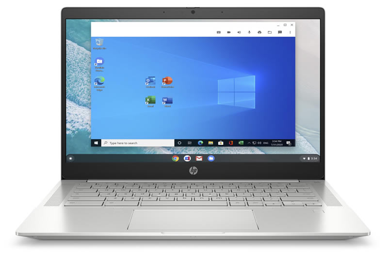 Google lanza Parallels para Chromebooks basados en Intel