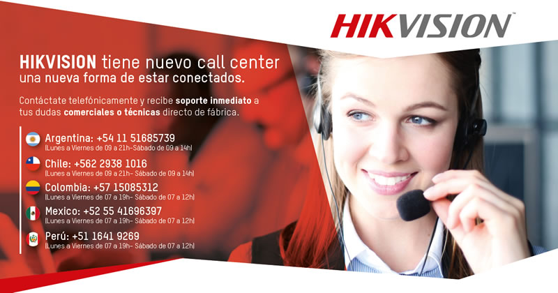 Hikvision implementa nueva Call Center para América Latina