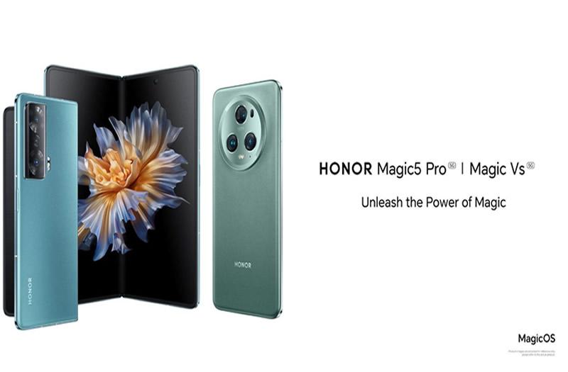 HONOR anuncia el lanzamiento mundial de HONOR Magic5 Series y  HONOR Magic Vs en el MWC 2023