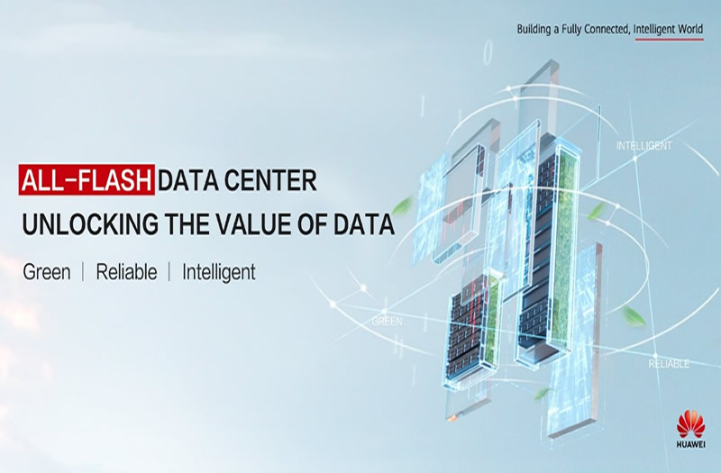 Huawei da un paso a la eficiencia ecológica con un nuevo All-flash Data Center
