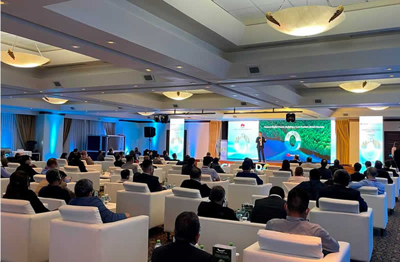 Huawei Peru Digital Power Summit 2021: Construyendo en Perú una sociedad inteligente con bajas emisiones de carbono.