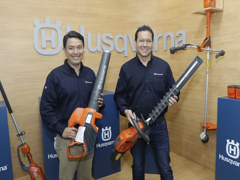 Husqvarna lanza al mercado peruano la primera línea de productos a batería para el sector agroindustrial (+vídeo)