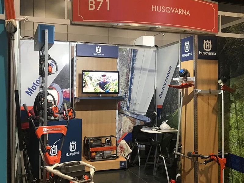 Husqvarna presentó innovadores productos en la Expo Café 2018