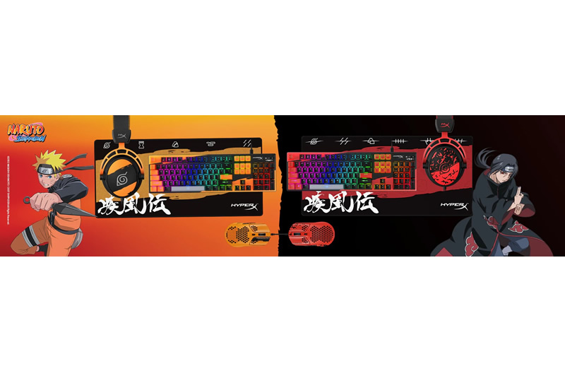 HyperX lanza Edición Limitada HyperX x Naruto: la Colección Shippuden