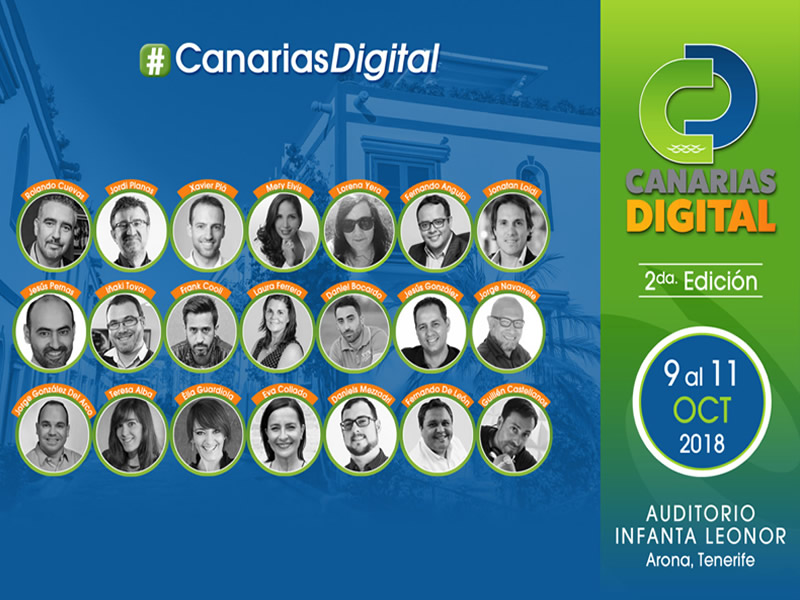 II edición de Canarias Digital compartirá estrategias exitosas del marketing online