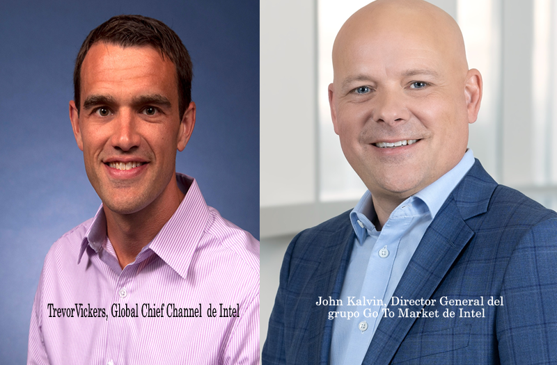 Intel designa a Trevor Vickers y a John Kalvin como líderes de canales globales y de mercado, respectivamente.