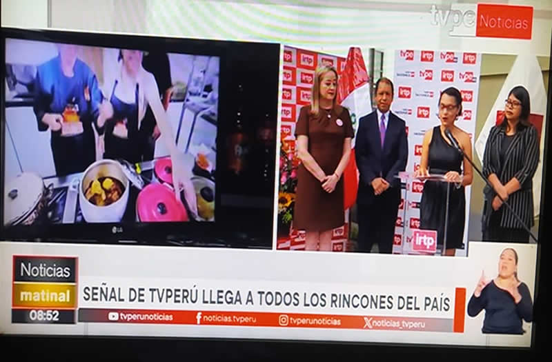 IRTP lanza servicio satelital para cerrar brechas de acceso a la televisión en Perú