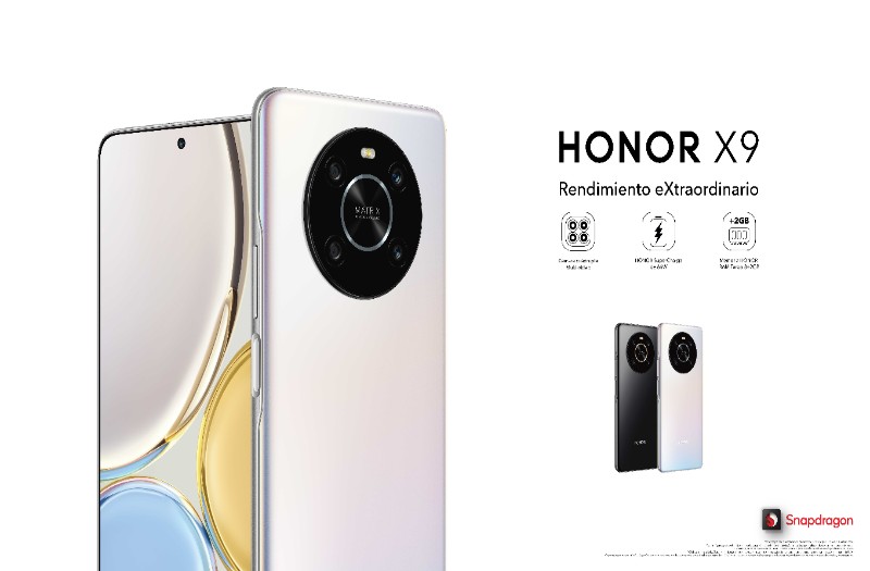 Llega a Chile HONOR X9, un smartphone veloz y poderoso