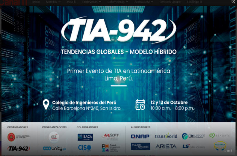 Llega el Primer evento para el sector de los Data Center