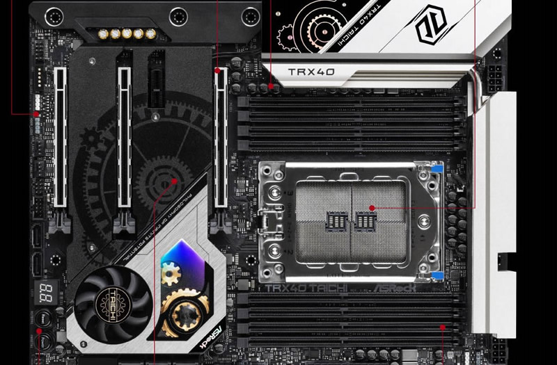 Llega TRX40 Taichi de ASRock a Perú