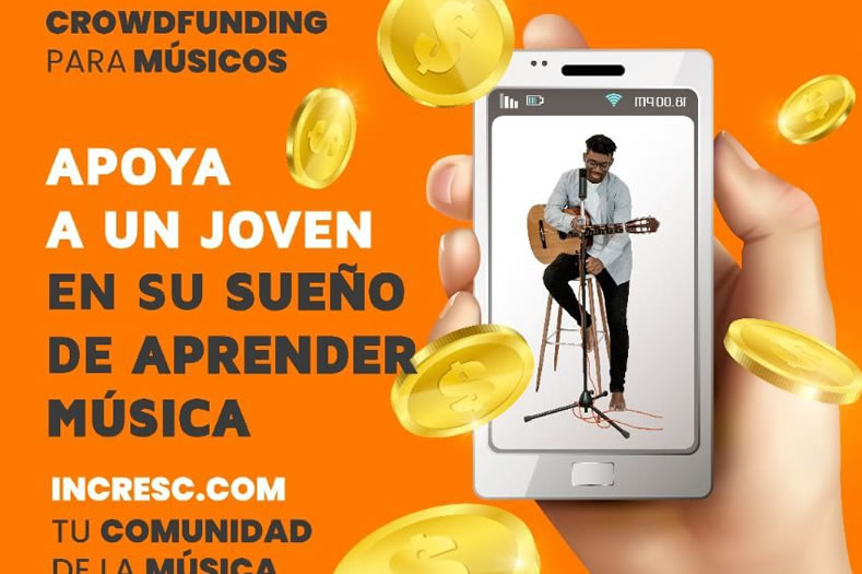 Nace en Latinoamérica El Crowdfunding para apoyar a estudiantes de música: InCresc