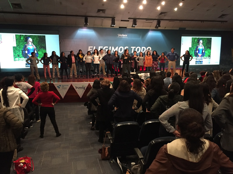 Perú celebra por Primera vez el  “I AM TOMORROW”  con mas de 500 personas