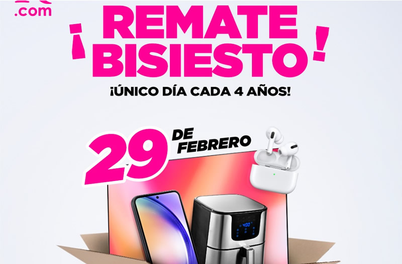 Remate Bisiesto de Ripley, descuentos en electrónica y tecnología