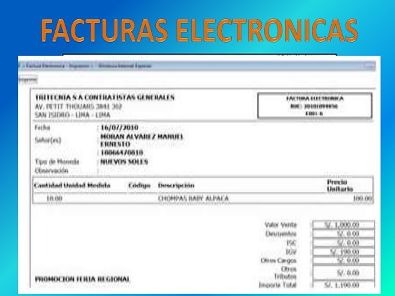 Reto de la Micro y Pyme Nacional, Implementar la Factura Digital