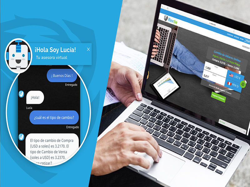 Rextie, la primera fintech peruana en aprovechar el uso de chatbots y la robotización