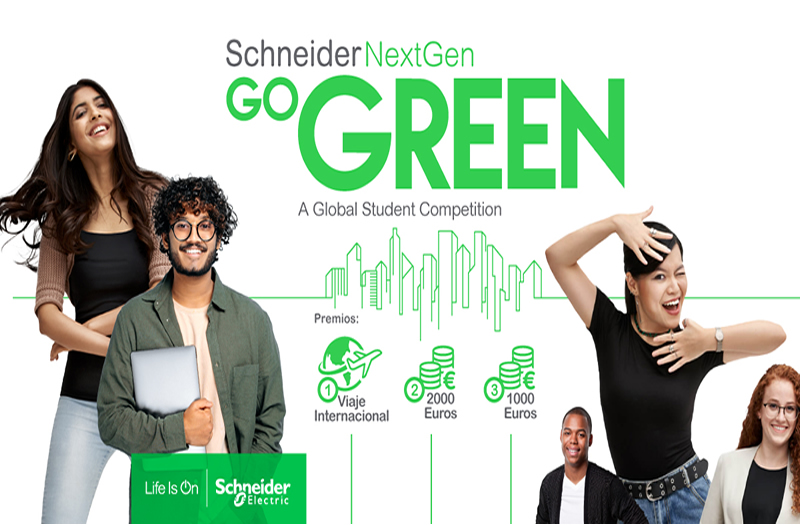 Schneider Electric abre la convocatoria para el concurso Go Green