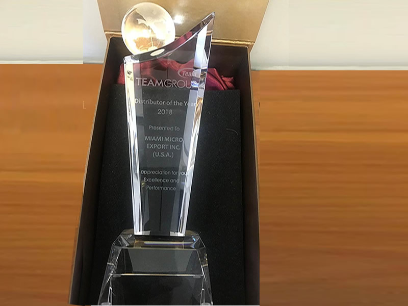 Team Group premia a Miami Micro Export en el “COMPUTEX TAIWAN 2019”