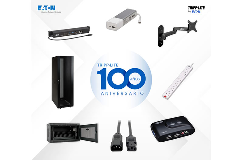 Tripp Lite by Eaton celebra 100 años de innovación y pasión por el éxito