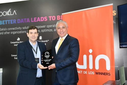 Win recibe el premio “Speedtest Awards” por su calidad de internet en Perú.