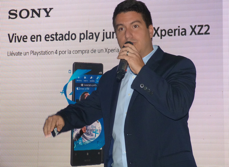 Xperia XZ2 Ingresa al mercado “Gamer” apoyado por la red 4G de Entel